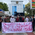 Geruduk Kantor DKPP RI, Lidik Sultra Ungkap Skandal 1,6 M di KPU Konut