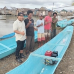Komitmen PT Hoffmen, Nelayan Dusun IV Wawatu Dapat Bantuan 4 Unit Perahu dan Mesin