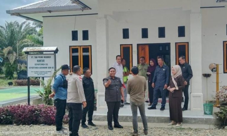 Ketua DPRD Konawe Kunker ke PT Tani Prima Makmur Cek Keluhan Warga