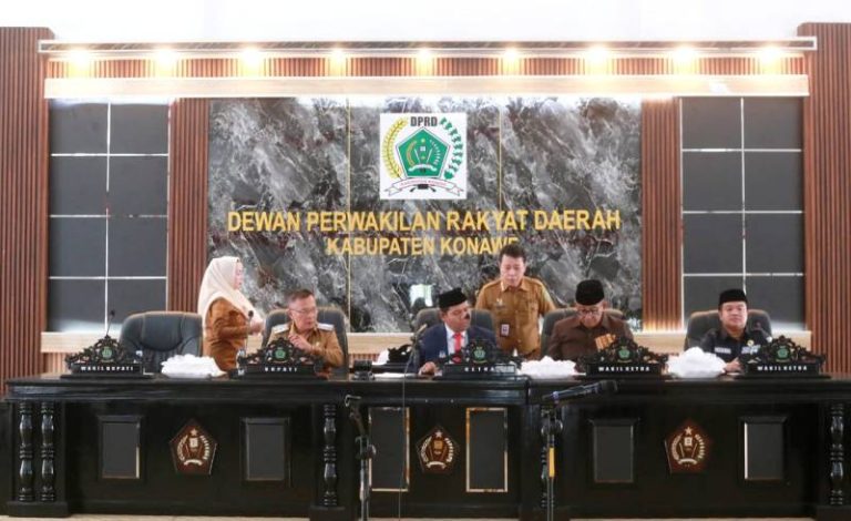 Gelar Paripurna, DPRD Konawe Mulai Godok Rancangan Awal RPJMD 2025–2029