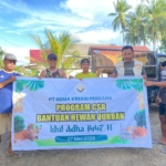 Momentum Idul Adha, PT GKP Tebar 19 Ekor Kurban untuk Perkuat Perekonomian Lokal 
