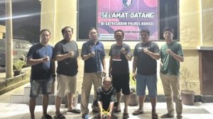 Polres Konsel Tangkap Tersangka Dugaan Pemerkosaan di Laeya