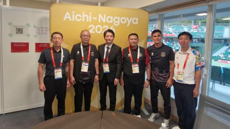 Anggota Polri Atlet Soft Tennis Indonesia Raih Medali Perunggu Asian Games Nagoya Jepang