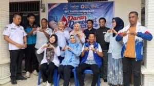 Semarak HUT ke-25, Demokrat Konsel Gelar Aksi Donor Darah Bertajuk "Darah Demokrat Untuk Ibu Pertiwi"