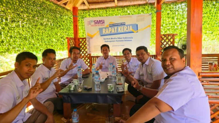 Matangkan Program Kerja, SMSI Konawe Selatan Gelar Raker